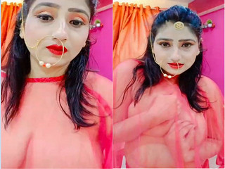 Bride records her nude video indian sex