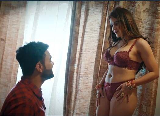 Hottest bhabi dewar hindi poen web series clip HD