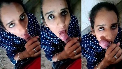 Desi gf sucking his bf dick in village desi sex mms