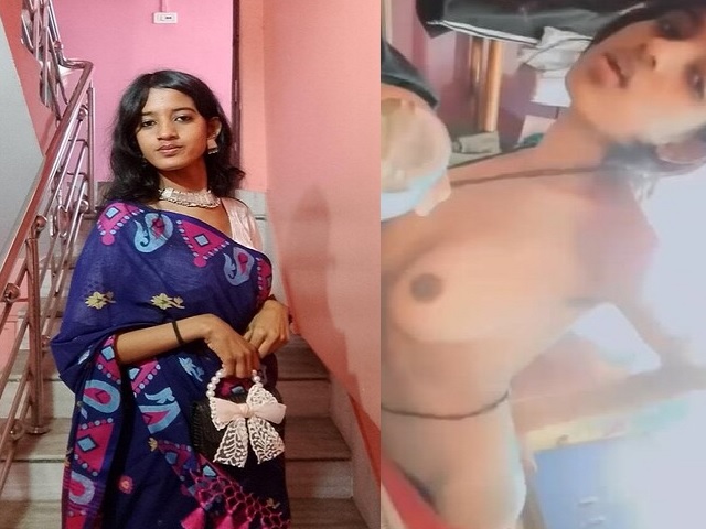 Slim Assamese girlfriend sharing 3 nude videos